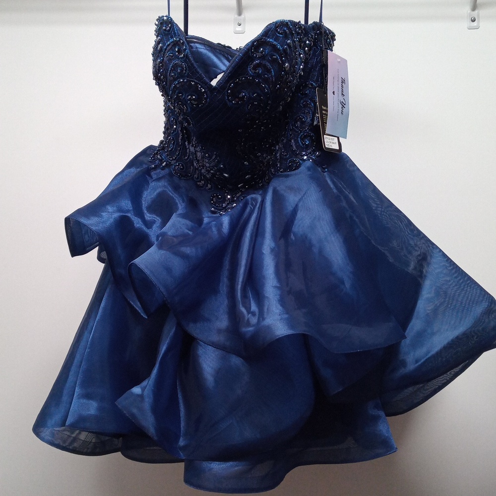 Narianna strapless party dress